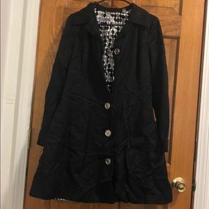 Long black coat